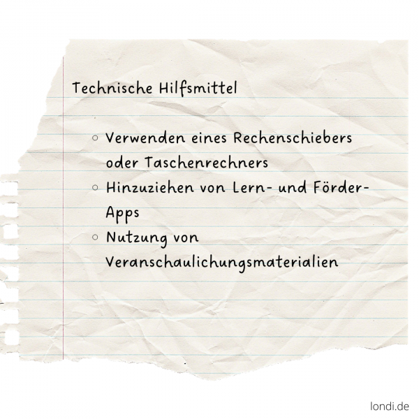 Lernstörungen - Technische Hilfsmittel