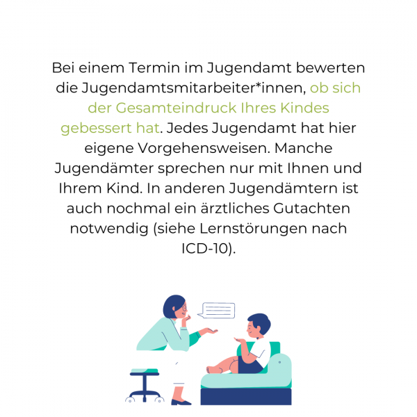 Lernstörungen - Prüfung nach Lerntherapie