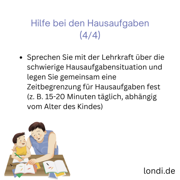 Dem Kind bei den Hausaufgaben helfen, Teil 4: Über die schwierige Hausaufgabensituation mit der Lehrkraft sprechen