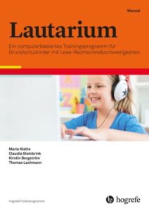 Umschlag des Manuals computerbasiertes LRS-Trainings "Lautarium" für Grundschulkinder